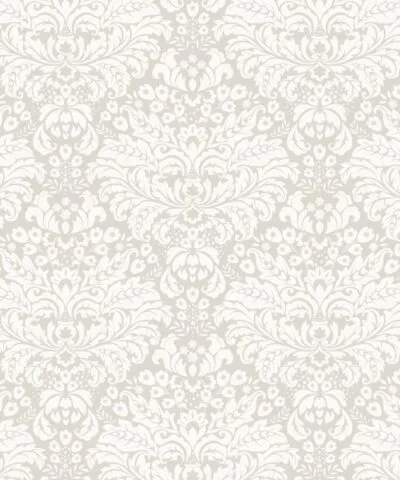 Papel de Parede Adesivo Arabesco Bege