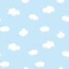Papel de Parede Adesivo Baby Nuvem