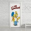 Adesivo de Porta Os Simpsons