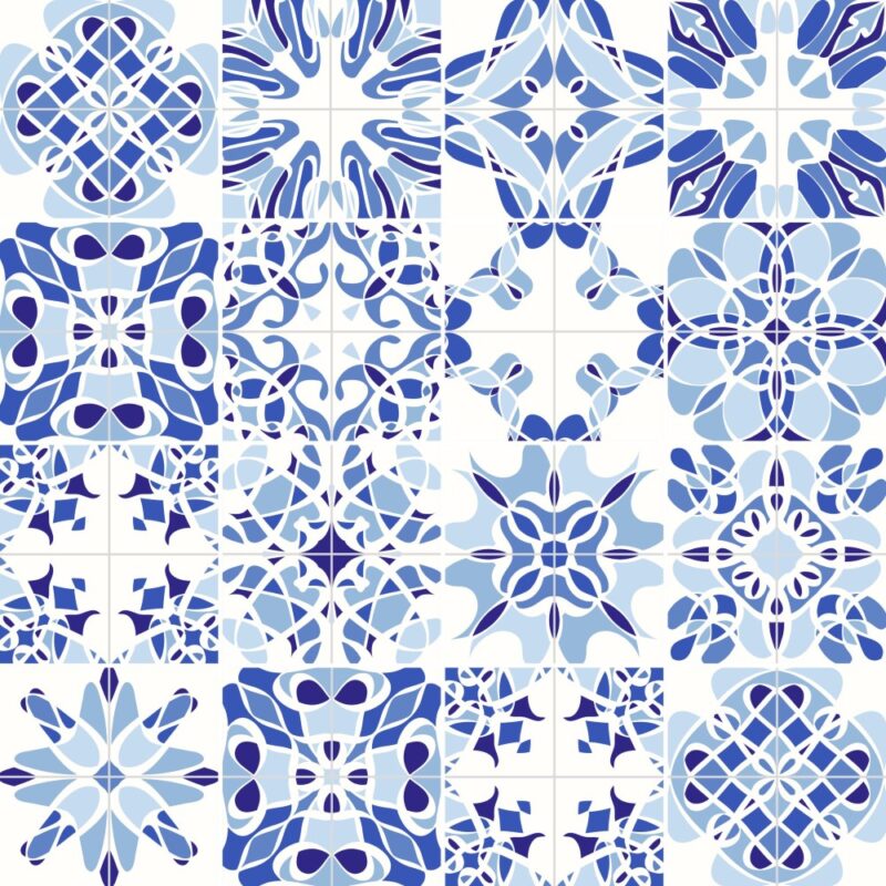KIT de Adesivo Azulejo