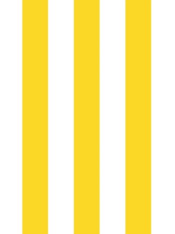 Papel de Parede Adesivo Listras Circo Amarelo