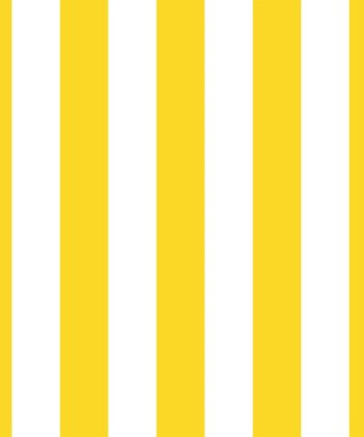 Papel de Parede Adesivo Listras Circo Amarelo