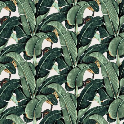 Papel de Parede Adesivo Bananeira Beverly Hills