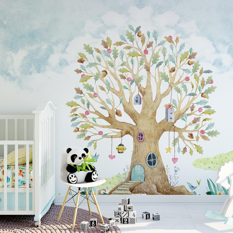 Painel Fotográfico Infantil Lúdico Árvore