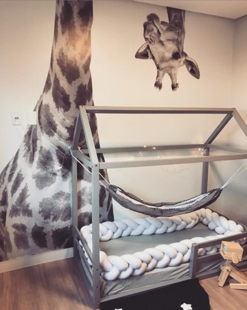 Painel Fotográfico Infantil Girafa