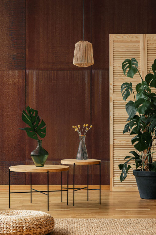 Painel Fotográfico Aço Corten
