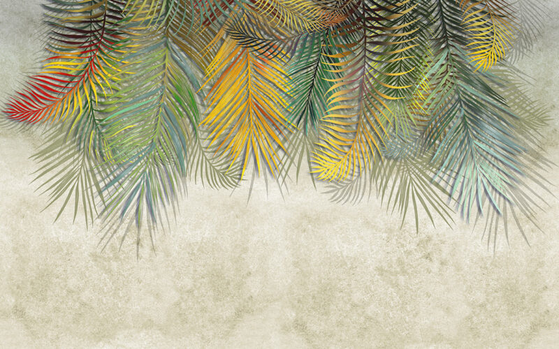 Painel Fotográfico Tropicalia Beige