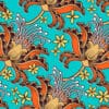 Papel de Parede Florido Coral