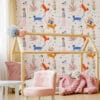 Papel de Parede Infantil Leopards