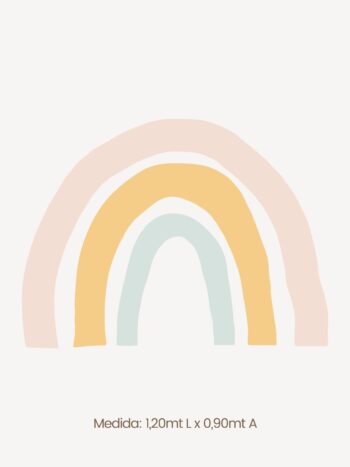 Kit Adesivos Arco Iris