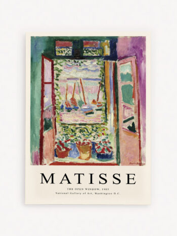 Quadro Matisse The Open Window