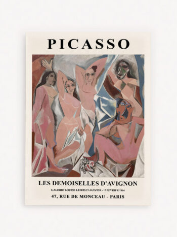 Quadro Picasso Les Demoiselles D'avigon