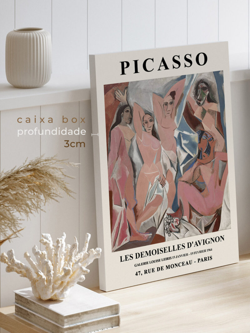 Quadro Picasso Les Demoiselles D'avigon