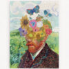 Quadro Van Gogh Floral Portrait