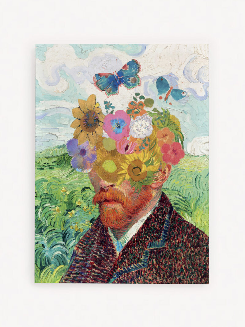 Quadro Van Gogh Floral Portrait