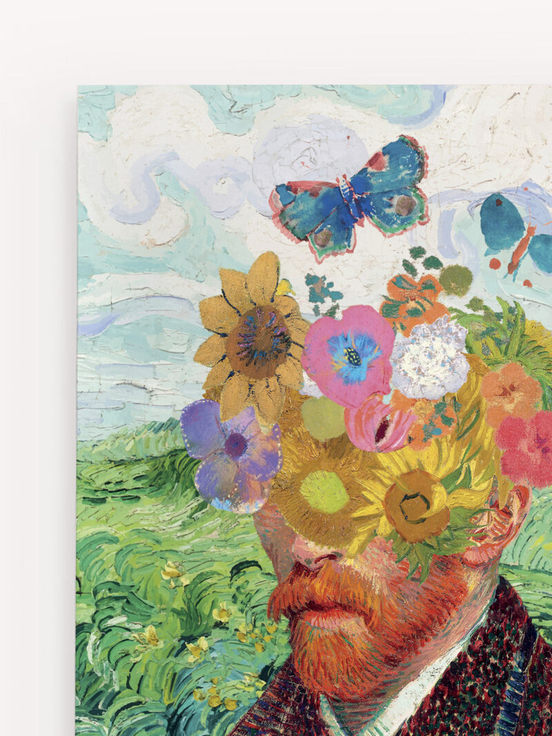 Quadro Van Gogh Floral Portrait