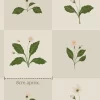 Papel de Parede Square Flower