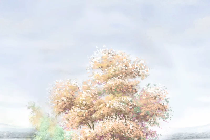 Painel Fotográfico Cherry Blossom Serenity