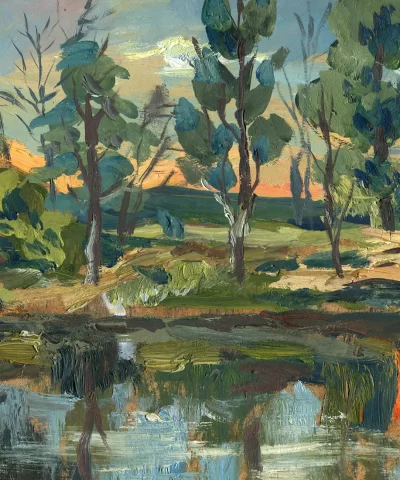 Painel Fotográfico Lumière du Soir