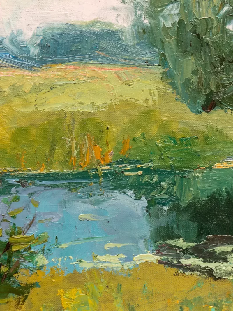 Painel Fotográfico Reflet d'Émeraude