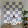 Papel de Parede Quadriculado Casa que Inspira