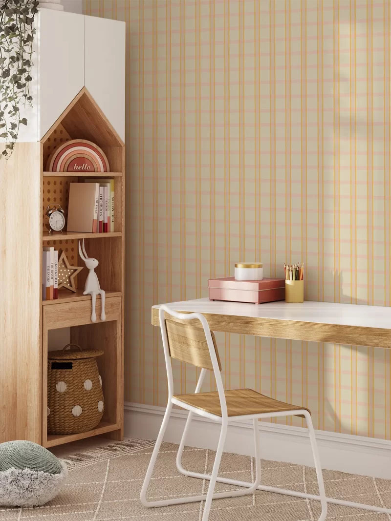 Papel de Parede Quadretti