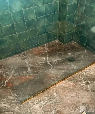 Adesivo de Piso Mármore Green Haven