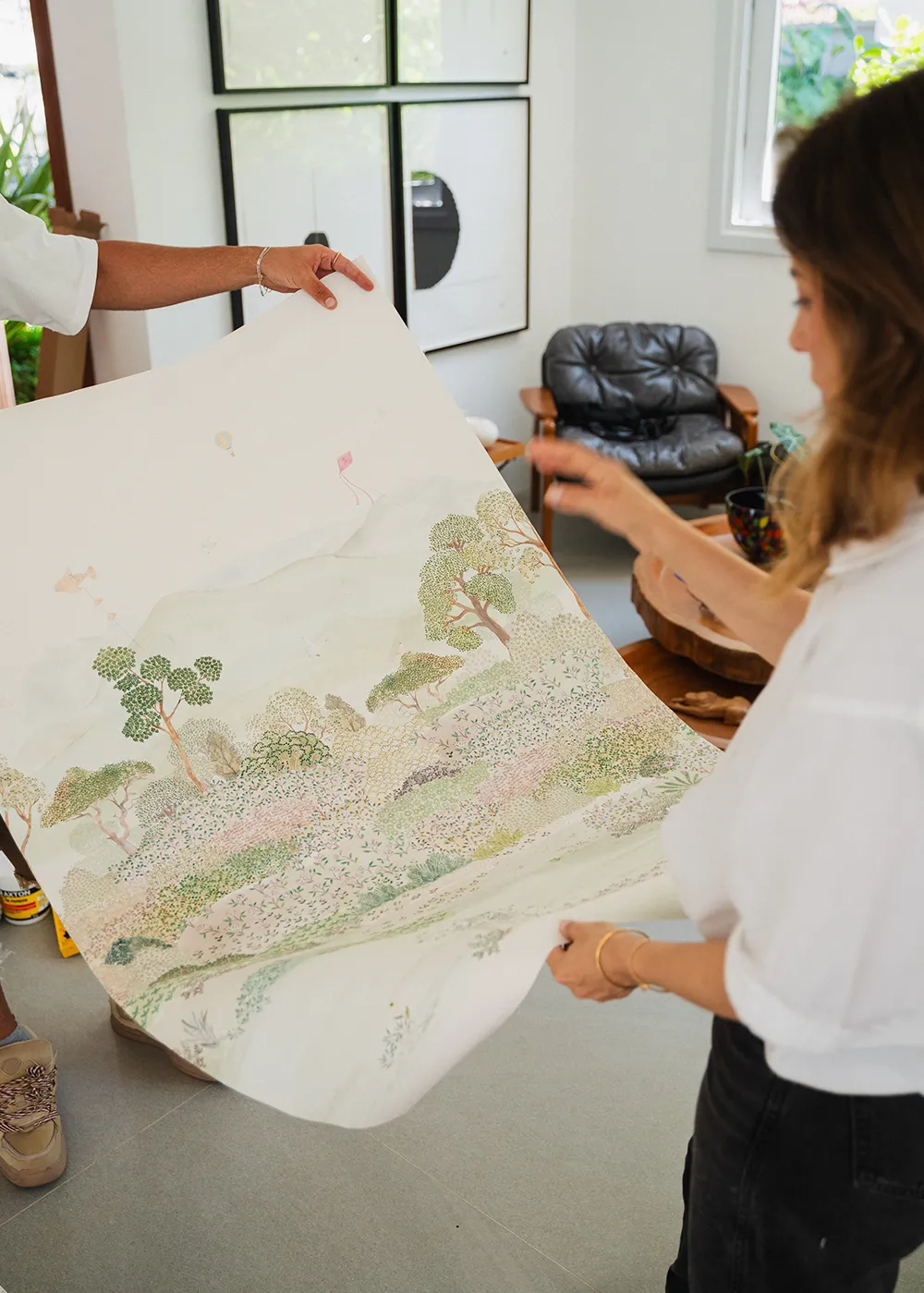 Painel Fotográfico Pastel Hills