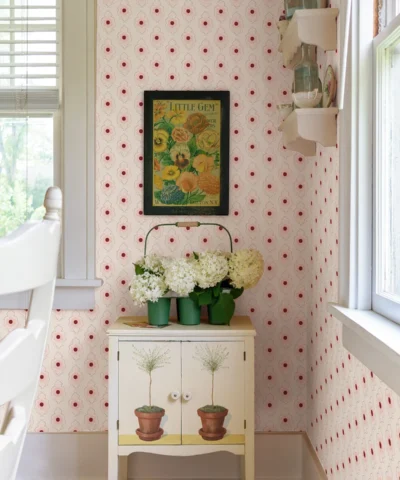 Papel de Parede Eye Flower Rose