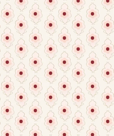 Papel de Parede Eye Flower Rose