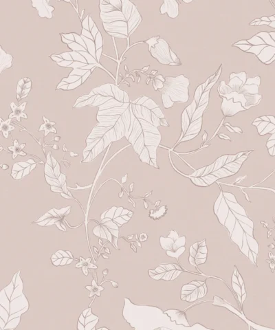 Papel de Parede Florário Blush