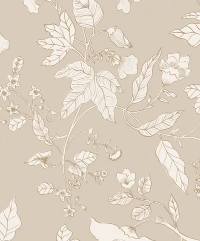 Papel de Parede Florário Sand