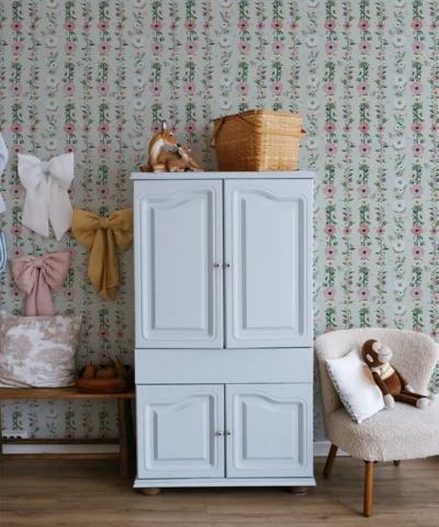 Papel de Parede Flower Column