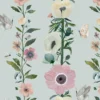 Papel de Parede Flower Column