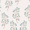 Papel de Parede Petite Branch Blue