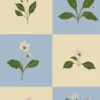 Papel de Parede Square Flower Horizon
