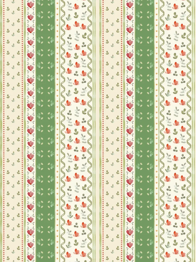 Papel de Parede Tulipe Jardin