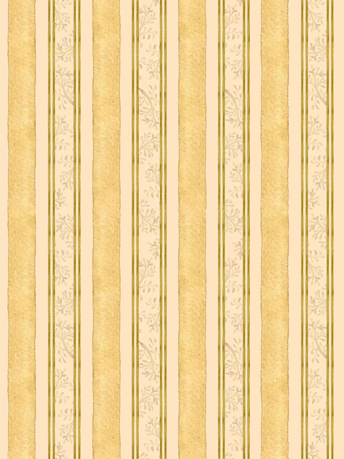Papel de Parede Harmonia Amarelo