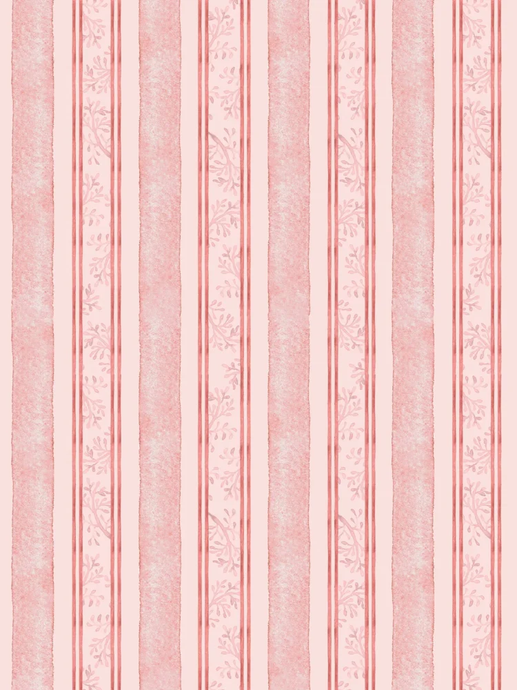 Papel de Parede Harmonia Rosa