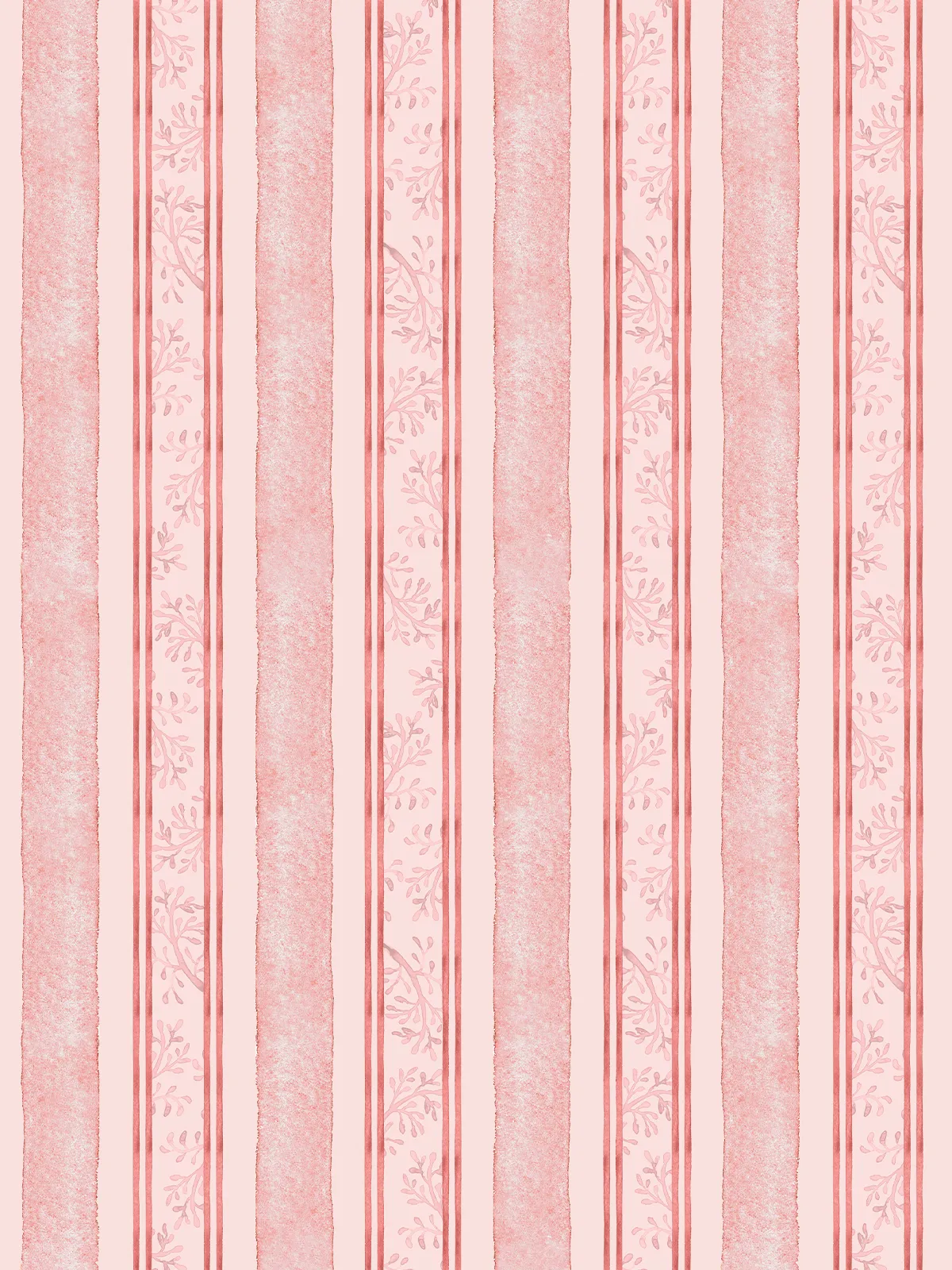 Papel de Parede Harmonia Rosa