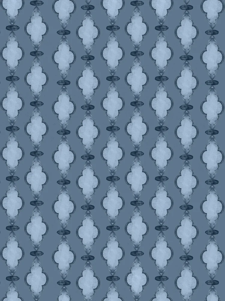 Papel de Parede Nobre Azul
