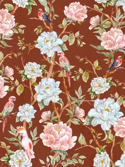 Papel de Parede Recanto Marrom