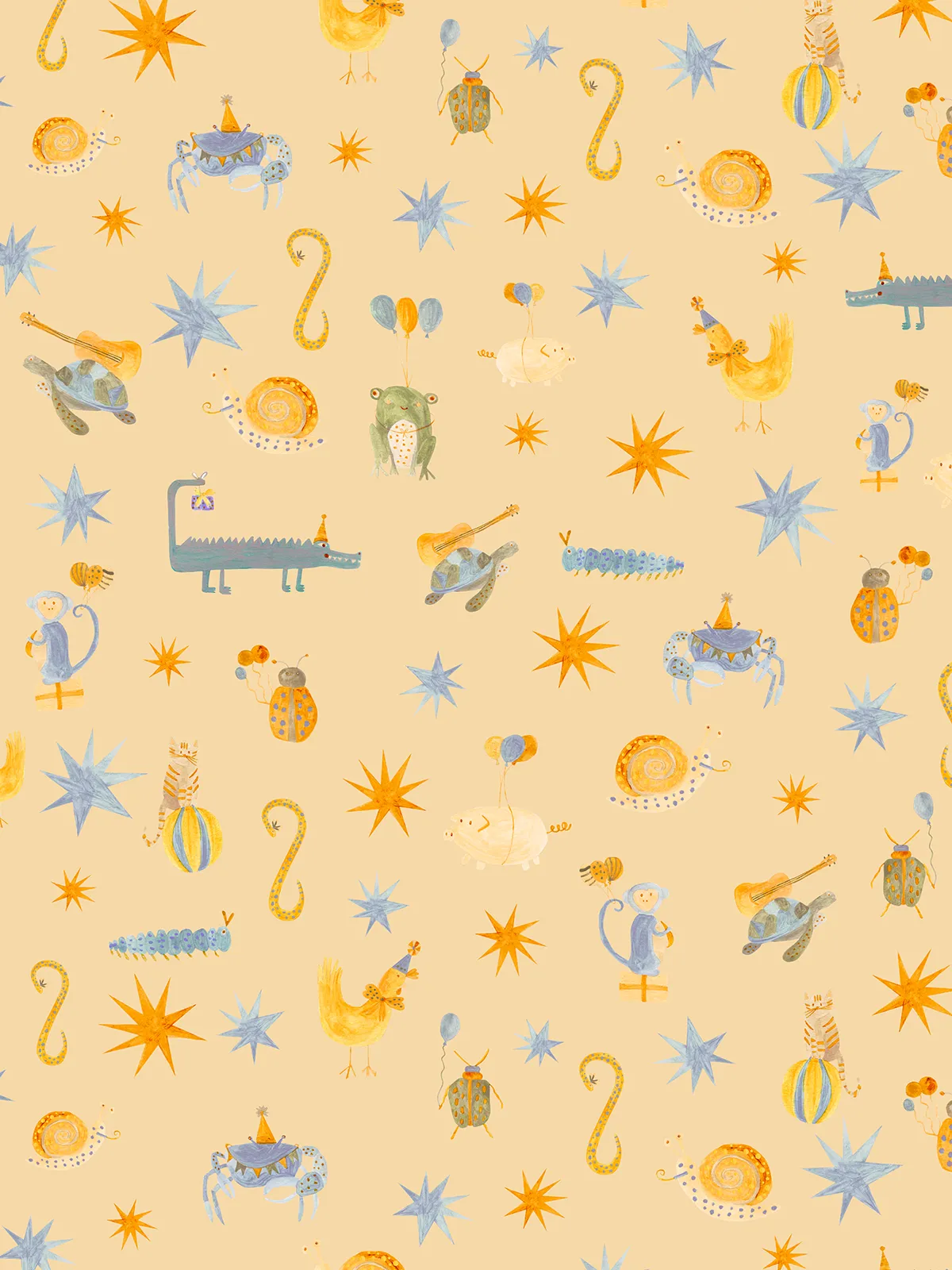 Papel de Parede CarnaCirco Girassolé