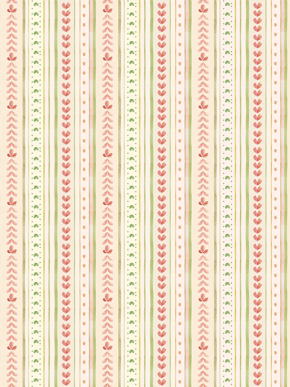 Papel de Parede Aqua Flower Jardin